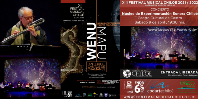 Centro Cultural de Castro recibirá dos nuevos conciertos del XIII Festival Musical Chiloé