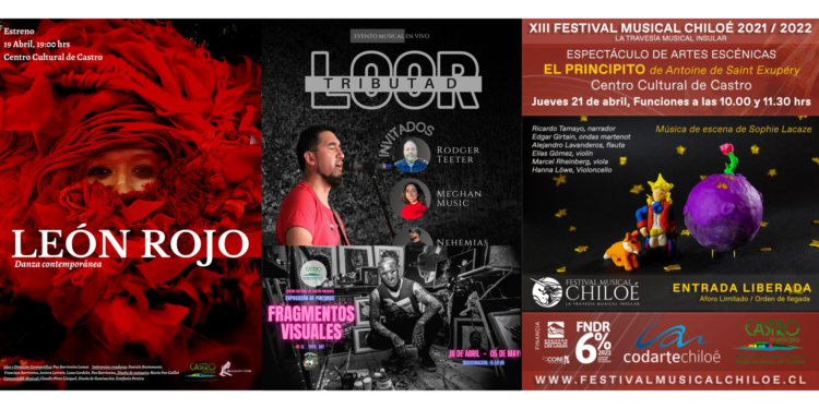 Danza contemporánea, exposiciones y Festival Musical Chiloé: las actividades artísticas de esta semana en el Centro Cultural de Castro