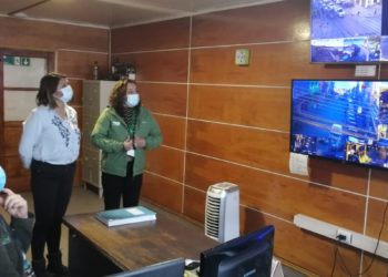 Coordinadora Regional de Seguridad Pública alaba trabajo en Castro Municipio