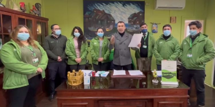 Alcalde Vera logró concretar la venta de gas licuado a un precio justo