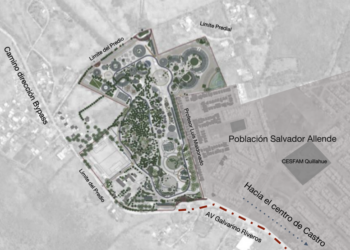 Dan a conocer avances sobre nuevo proyecto de parque urbano de Castro