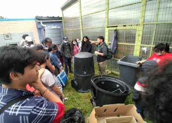 Estudiantes se comprometen con el medio ambiente con el apoyo de Castro Municipio