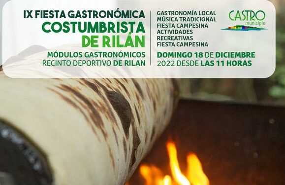 Vecinos se alistan para IX Fiesta Gastronómica y Costumbrista de Rilán