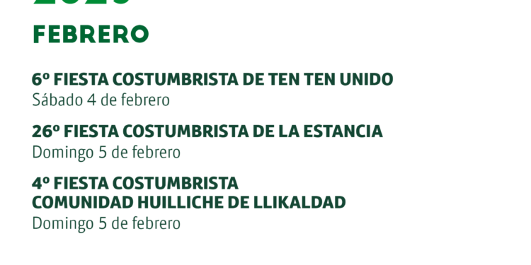 Castro Municipio invita a celebrar un fin de semana de tradiciones chilotas este 4 y 5 de febrero