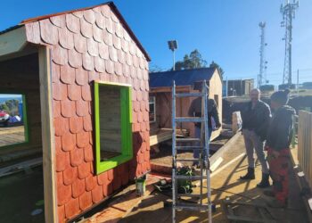 Obras de nuevas garitas urbanas y rurales avanzan rápidamente