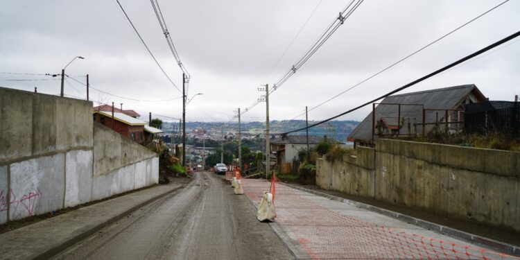 Obras de calle Manuel Ojeda llevan un 65% de avance