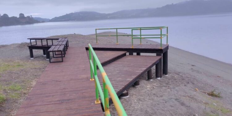 Costanera de Chelín pronta a ser entregada a los vecinos