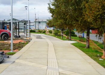 Vecinos de villa Chiloé estrenarán prontamente su nueva plaza