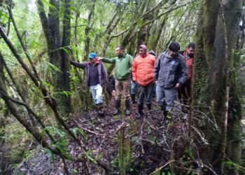 En terreno alcalde Vera lideró trabajo de captación de agua para futuro APR