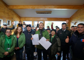 Histórico: Isla Quehui se organiza para tener su primera brigada de emergencia