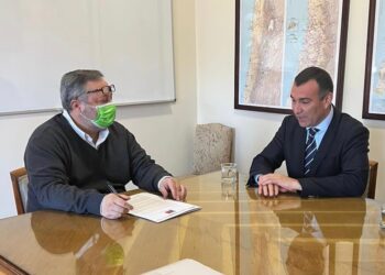 Subsecretario de obras públicas ratifica junto al alcalde Juan Eduardo Vera que en julio se licitarán las obras del by pass.