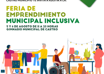Castro apoya a emprendedores con Feria Municipal Inclusiva