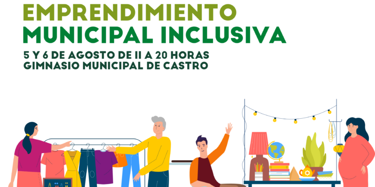 Castro apoya a emprendedores con Feria Municipal Inclusiva