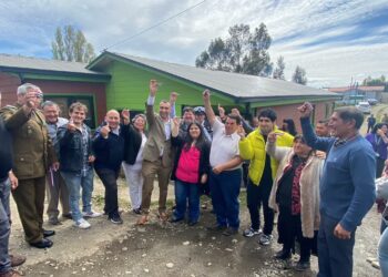 Vecinos de Yutuy reciben con alegría anheladas obras que le cambian la cara al sector