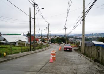 Castro Municipio anuncia pronto término de obras en calle Manuel Ojeda