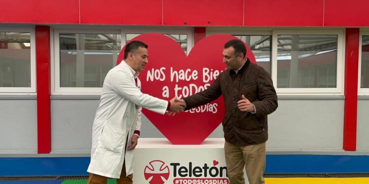 Alcalde Juan Eduardo Vera logró que la Teletón se instale en Castro.