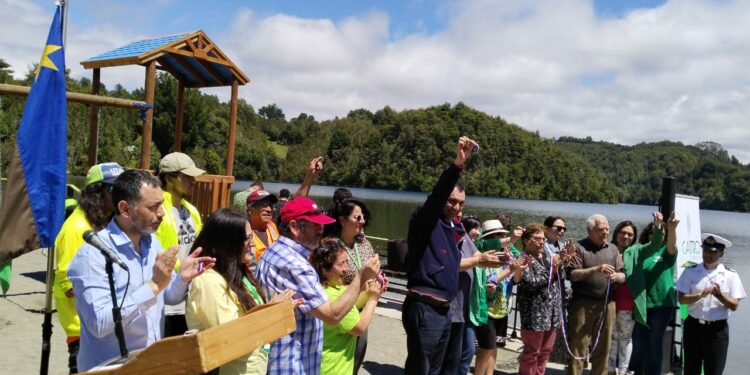 Castro Municipio inauguró obras de desarrollo integral en laguna Pastahue