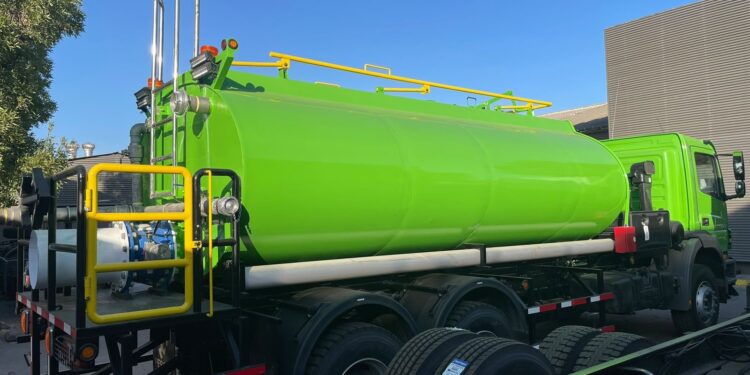 Más de 15 mil litros tendrá nuevo camión aljibe que llegará a la comuna