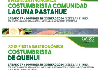 Dos destacados Polos Turísticos de Castro celebran sus Fiestas Gastronómicas Costumbristas