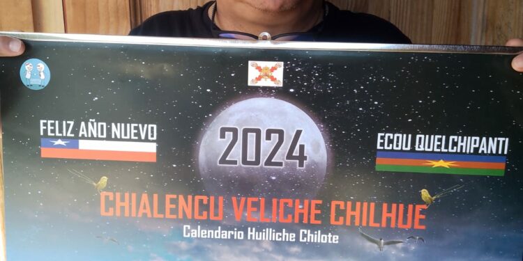 Presentan nuevo Calendario Huilliche- Chilote para el año 2024