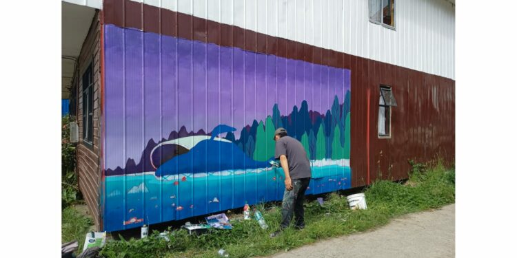 Pionera exposición de realidad aumentada de Chile debuta en las calles de Castro