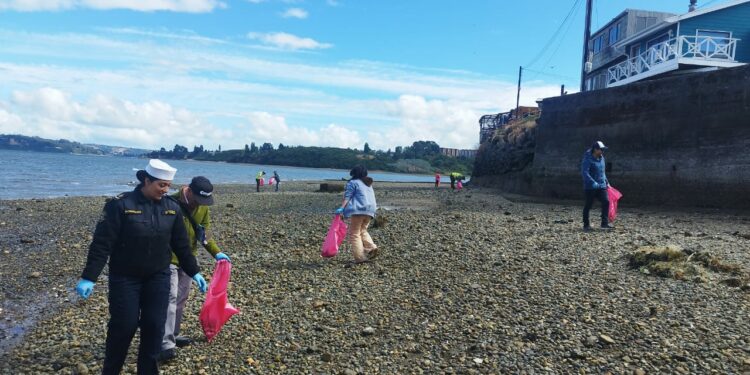 Limpieza de Playas concluye con la recolección de media tonelada de basura en sector Lillo