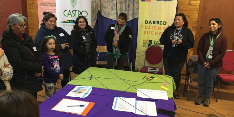 Barrio Tejiendo Sueños de Castro inicia etapa de diagnóstico