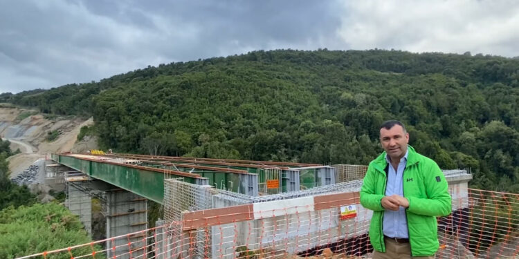 Se reanudan los trabajos en el by pass de Castro