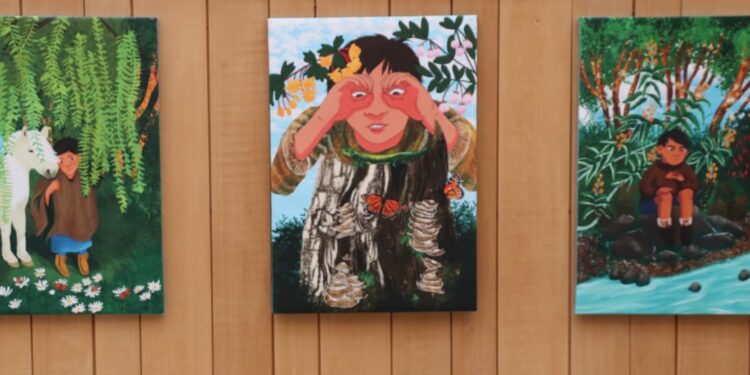 La naturaleza protagoniza muestra de ilustraciones