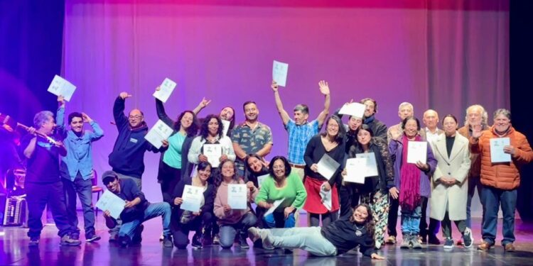 Castro promovió la cultura chilota en la Cuarta Escuela Cultural Tradicional de la Isla de Chiloé.
