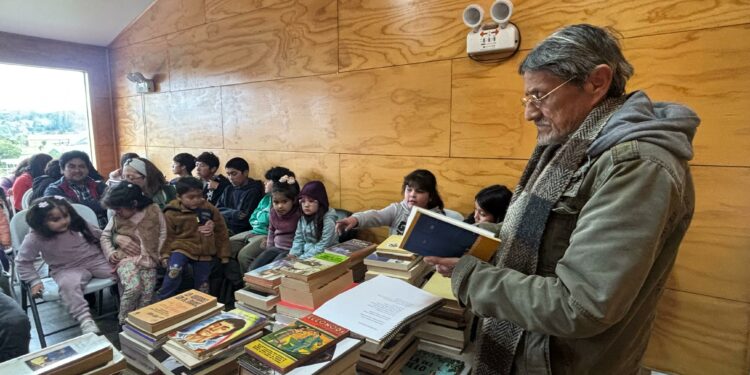 Isla Quehui tendrá su primera biblioteca comunitaria gracias a donación de libros