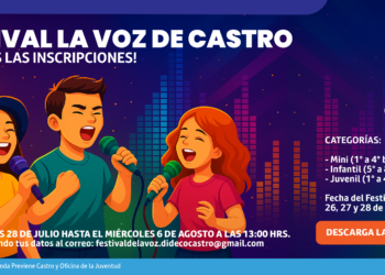 Convocatoria Abierta: 8ª Versión del Festival “La Voz de Castro 2025”