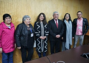 Alcalde de Castro y directora de SernamEG se reúnen con agrupación “Mujeres Luchando por Mujeres”