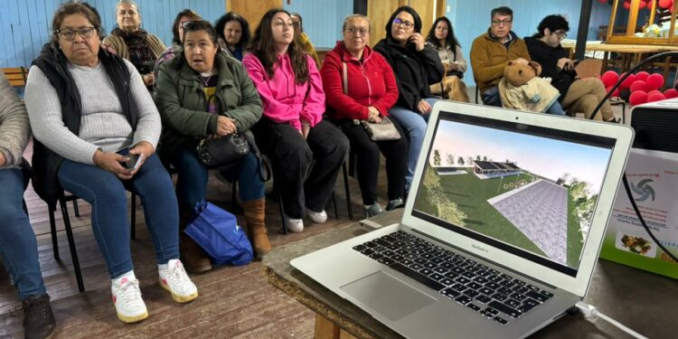 Vecinos de Putemún participan en diseño de proyecto de módulos gastronómicos
