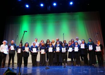 Castro disfrutó la muestra final del Coro Ciudadano “Sonidos del Alma”