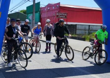 Familias castreñas se unieron en la 3ra corrida “Pedalea por tus Derechos”