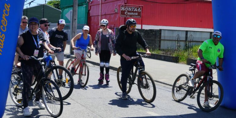 Familias castreñas se unieron en la 3ra corrida “Pedalea por tus Derechos”