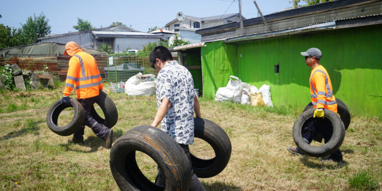 Castro: Establecen alianza para el retiro y valorización de neumáticos