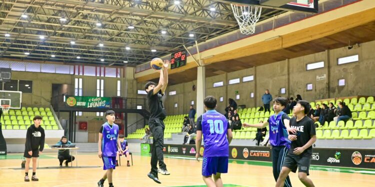 Exitosa primera versión del Campeonato Juvenil 3×3 en Castro reunió a jóvenes basquetbolistas de la provincia