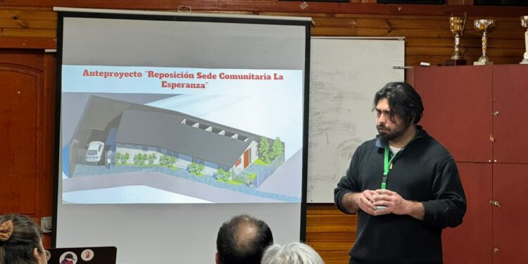 Barrio La Esperanza avanza hacia una nueva sede comunitaria con diseño orientado a la gestión de emergencias