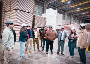 Alcalde y Concejo castreño conocen experiencia de Techo Chile y Fundación Vivienda en materia habitacional