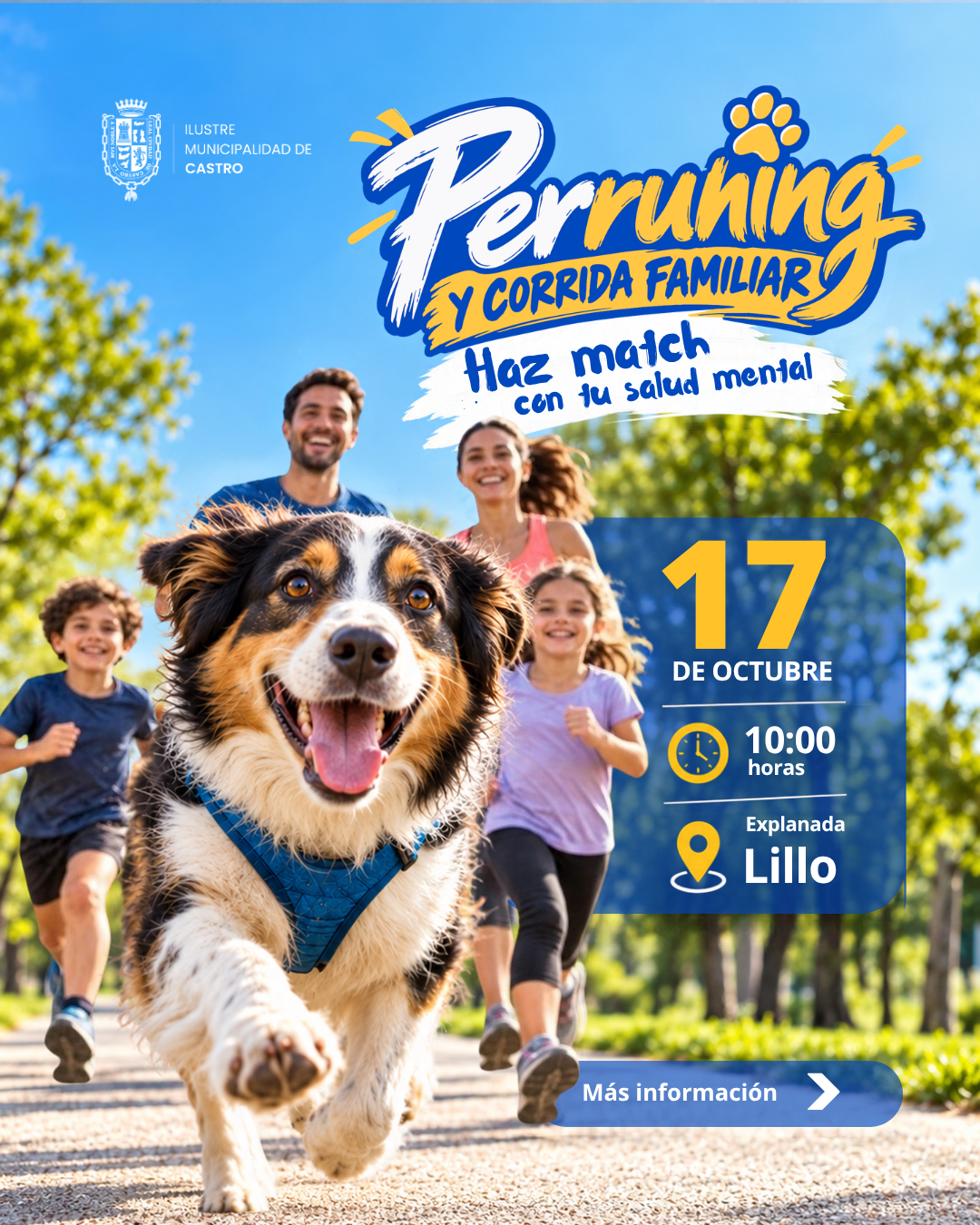 Perruning y corrida familiar — Haz match con tu salud men…