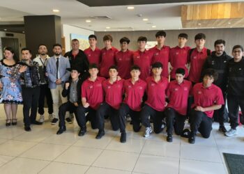 La Roja del básquetbol U16 llegó a Castro
