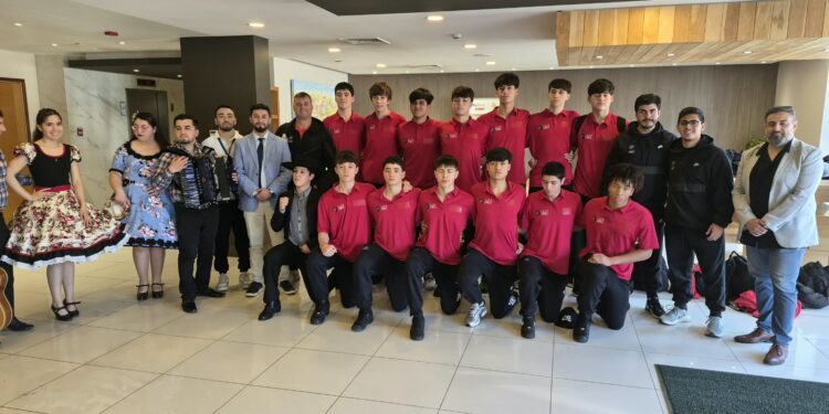 La Roja del básquetbol U16 llegó a Castro